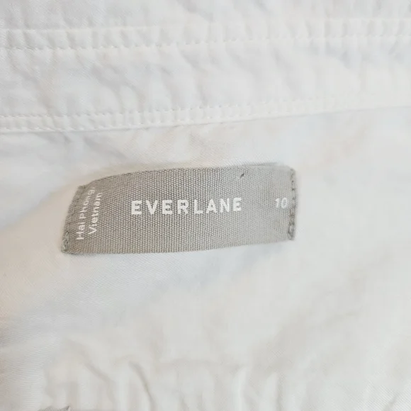 Everlane Must Have Shirt in Silky Cotton size 10 - Picture 12 of 13